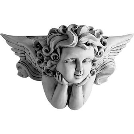 23.62 In. W X 14.12 In. H X 9.5 In. P Architectural Angel Wall Sconce